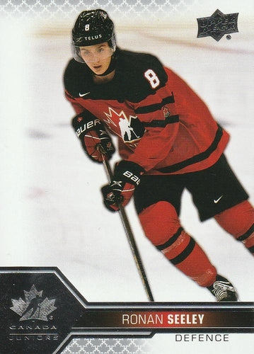 #19 Ronan Seeley - Canada - 2022-23 Upper Deck Team Canada Juniors Hockey