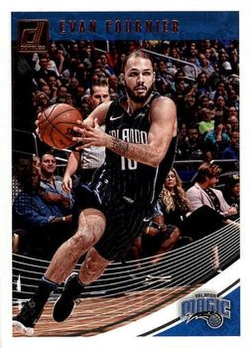 #19 Evan Fournier - Orlando Magic - 2018-19 Donruss Basketball