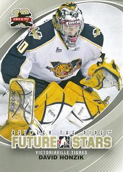 #19 David Honzik - Victoriaville Tigres - 2011-12 In The Game Between The Pipes Hockey