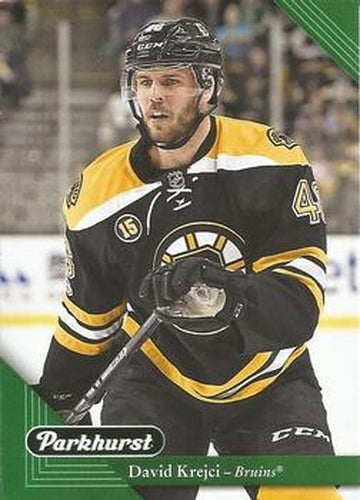 #19 David Krejci - Boston Bruins - 2017-18 Parkhurst Hockey