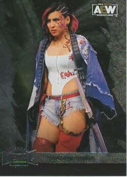 #19 Hikaru Shida - 2022 SkyBox Metal Universe AEW Wrestling