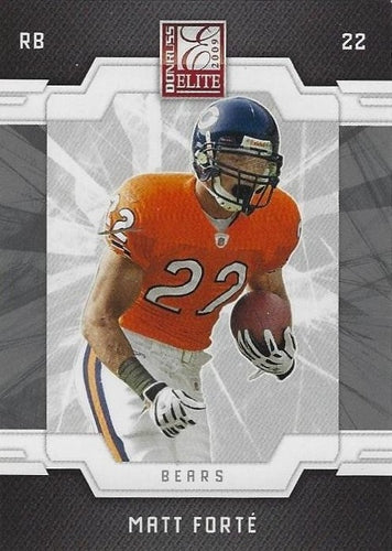 #19 Matt Forte - Chicago Bears - 2009 Donruss Elite Football