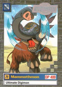 #19of32 71 Mammothmon - 2000 Upper Deck Digimon Series 2