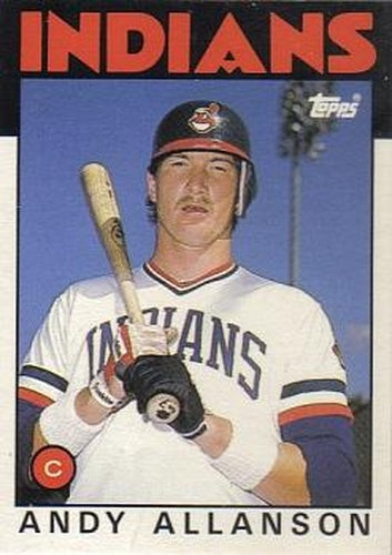 #1T Andy Allanson - Cleveland Indians - 1986 Topps Traded Baseball