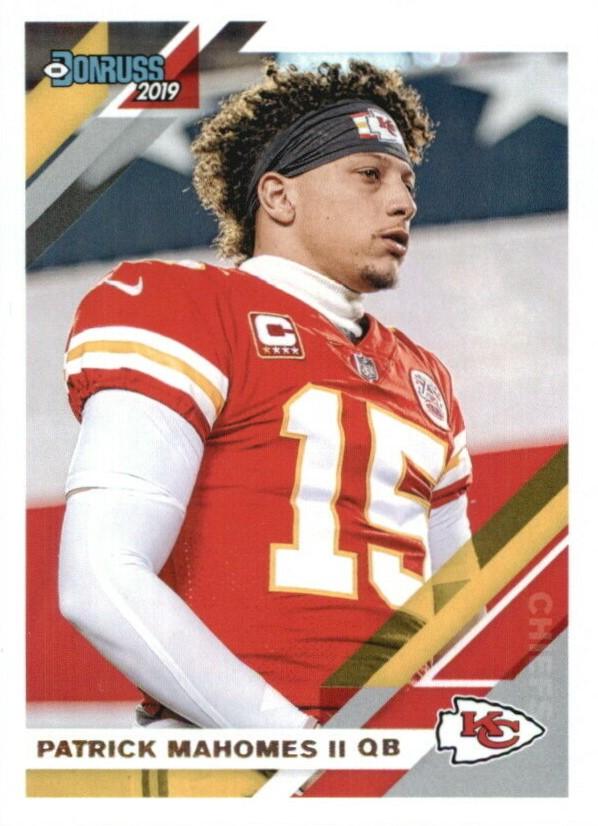 #1V Patrick Mahomes II - Kansas City Chiefs - 2019 Donruss Football