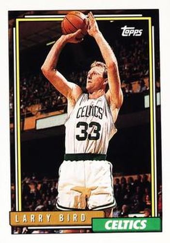 #1 Larry Bird - Boston Celtics - 1992-93 Topps Basketball