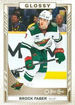 #R-1 Brock Faber - Minnesota Wild - 2023-24 O-Pee-Chee Glossy Gold Hockey