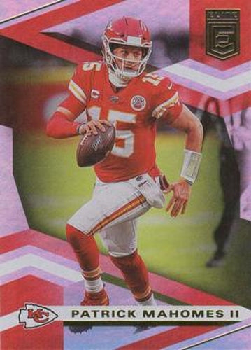 #1 Patrick Mahomes II - Kansas City Chiefs - 2020 Donruss Elite Football