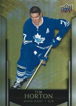 #1 Tim Horton - Toronto Maple Leafs - 2023 Upper Deck Tim Hortons Legends Hockey