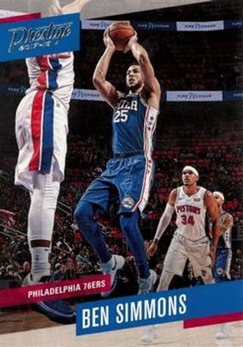 #1 Ben Simmons - Philadelphia 76ers - 2017-18 Panini Prestige Basketball