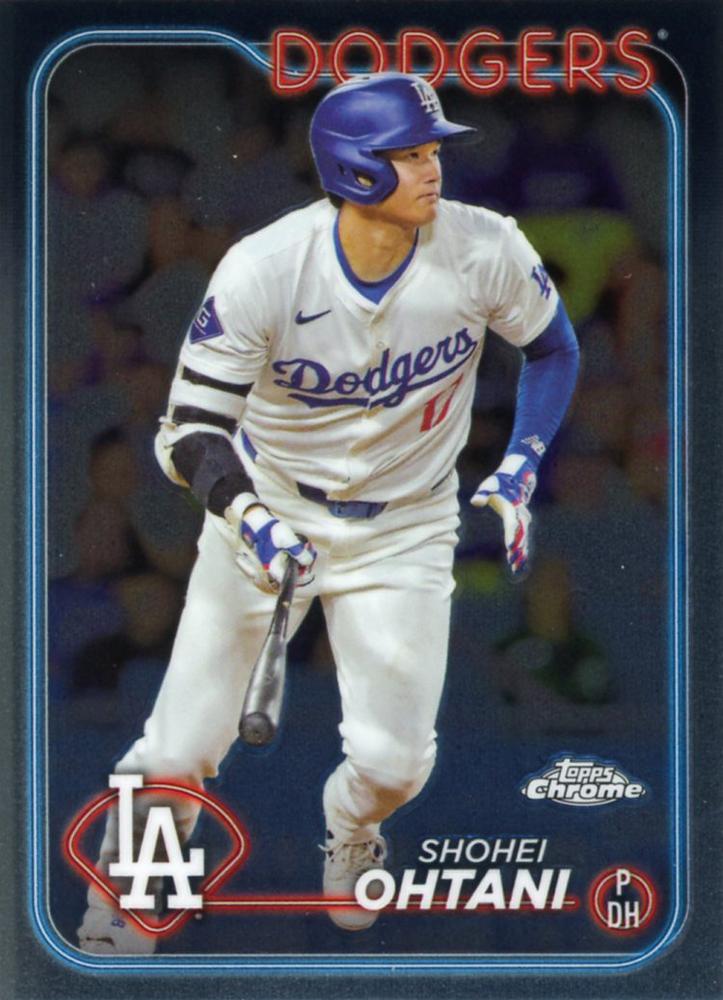 #1 Shohei Ohtani - Los Angeles Dodgers - 2024 Topps Chrome Baseball