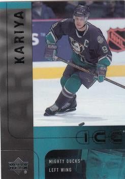 #1 Paul Kariya - Anaheim Mighty Ducks - 2001-02 Upper Deck Ice Hockey