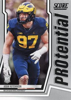 #P-AH Aidan Hutchinson - Michigan Wolverines - 2022 Score - PROtential Football
