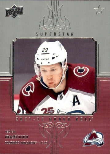 #HR-1 Nathan MacKinnon - Colorado Avalanche - 2021-22 Upper Deck - Honor Roll Hockey