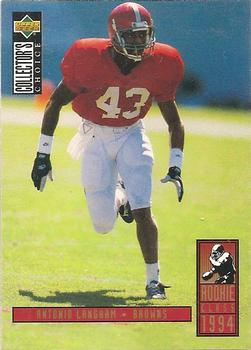 #1 Antonio Langham - Cleveland Browns - 1994 Collector's Choice Football