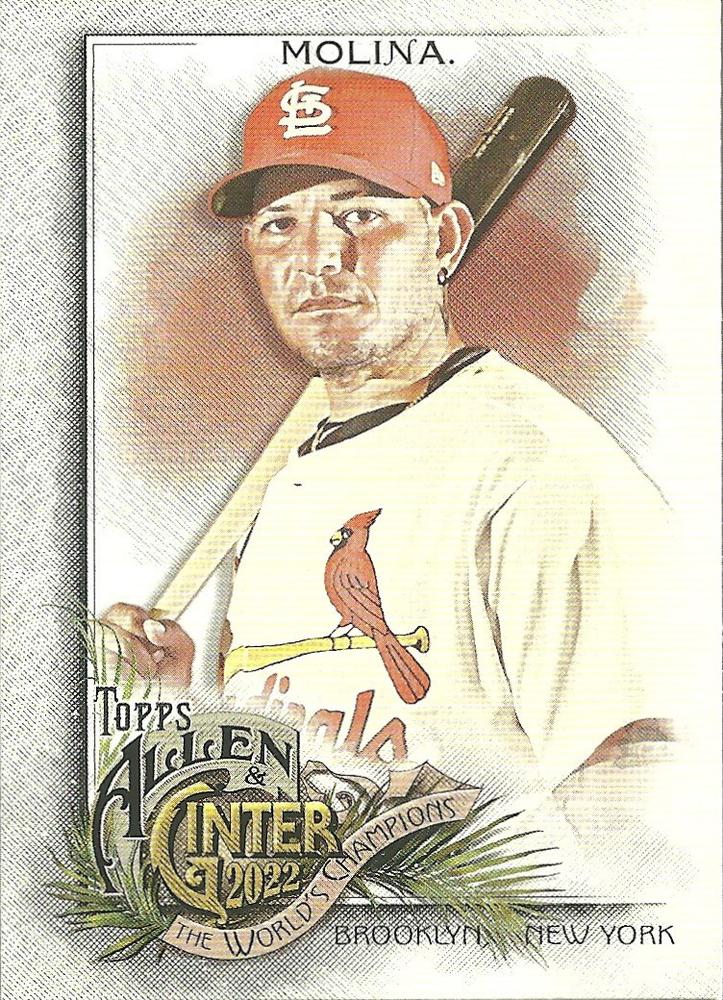#1 Yadier Molina - St. Louis Cardinals - 2022 Topps Allen & Ginter Baseball