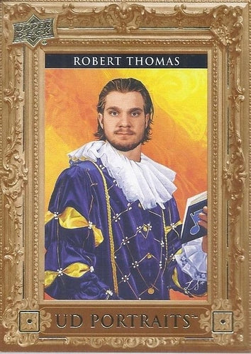 #P-1 Robert Thomas - St. Louis Blues - 2023-24 Upper Deck - UD Portraits Hockey
