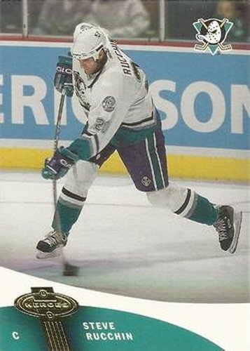 #1 Steve Rucchin - Anaheim Mighty Ducks - 2000-01 Upper Deck Heroes Hockey