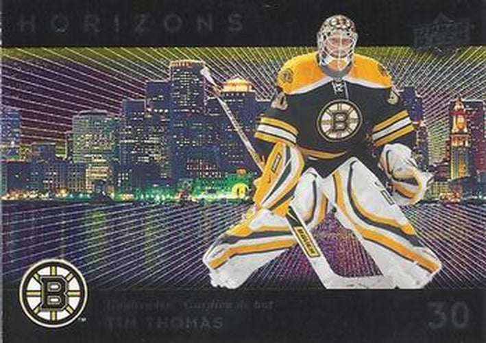 #H1 Tim Thomas - Boston Bruins - 2009-10 Upper Deck McDonald's - Horizons Hockey