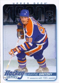 #HH40 Wayne Gretzky - Edmonton Oilers - 2011-15 Upper Deck - Hockey Heroes