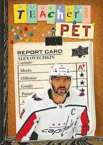 #TP-1 Alex Ovechkin - Washington Capitals - 2023-24 Upper Deck - Teacher's Pet Hockey
