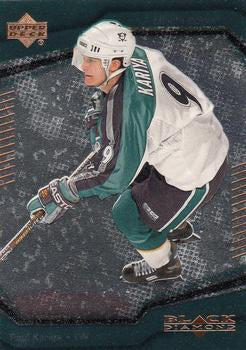 #1 Paul Kariya - Anaheim Mighty Ducks - 2000-01 Upper Deck Black Diamond Hockey