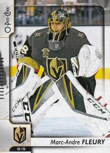 #601 Marc-Andre Fleury - Vegas Golden Knights - 2017-18 O-Pee-Chee Hockey
