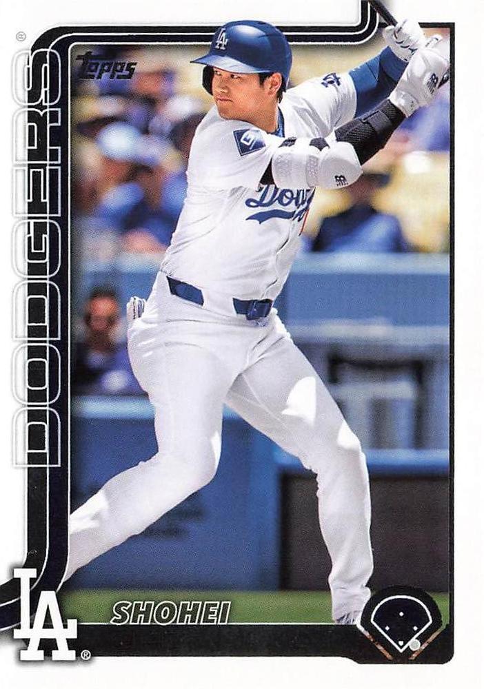 #1 Shohei Ohtani - Los Angeles Dodgers - 2025 Topps Baseball