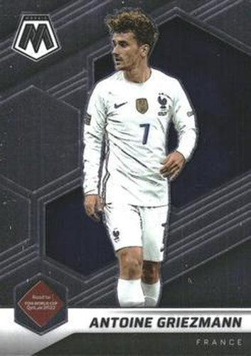 #1 Antoine Griezmann - France - 2021-22 Panini Mosaic Road to FIFA World Cup Soccer
