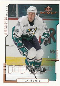#1 Antti Aalto - Anaheim Mighty Ducks - 2000-01 Upper Deck MVP Hockey