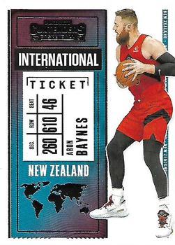 #1 Aron Baynes - Toronto Raptors - 2020-21 Panini Contenders - International Ticket Basketball