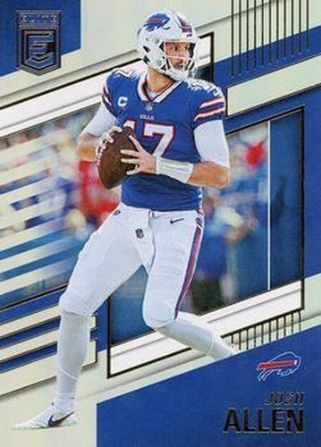 #1 Josh Allen - Buffalo Bills - 2022 Donruss Elite Football