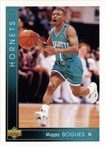 #1 Muggsy Bogues - Charlotte Hornets - 1993-94 Upper Deck Basketball