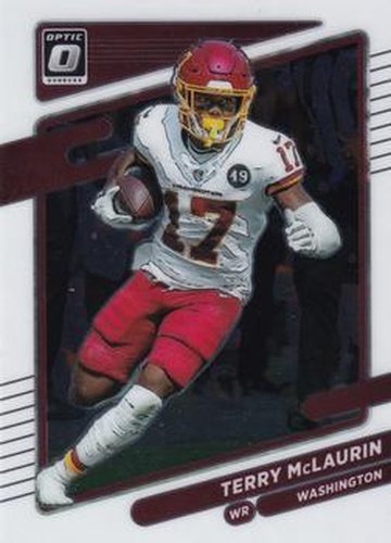 #1 Terry McLaurin - Washington Football Team - 2021 Donruss Optic Football