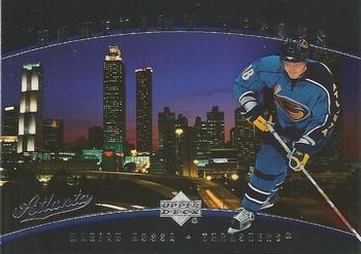 #HH57 Marian Hossa - Atlanta Thrashers - 2005-08 Upper Deck - Hometown Heroes Hockey