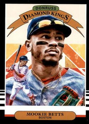 #1 Mookie Betts - Boston Red Sox - 2019 Donruss Baseball