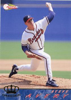 #1 Steve Avery - Atlanta Braves - 1994 Pacific Baseball