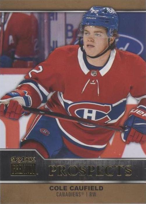 #PP-1 Cole Caufield - Montreal Canadiens - 2021-22 SkyBox Metal Universe - Skybox Premium Prospects Hockey