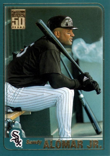 #T1 Sandy Alomar Jr. - Chicago White Sox - 2001 Topps Traded & Rookies Baseball