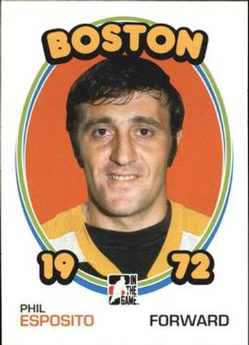 #1 Phil Esposito - Boston Bruins - 2009-10 In The Game 1972 The Year In Hockey