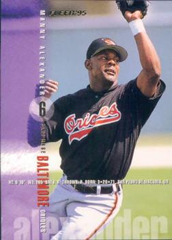 #U-1 Manny Alexander - Baltimore Orioles - 1995 Fleer Update Baseball