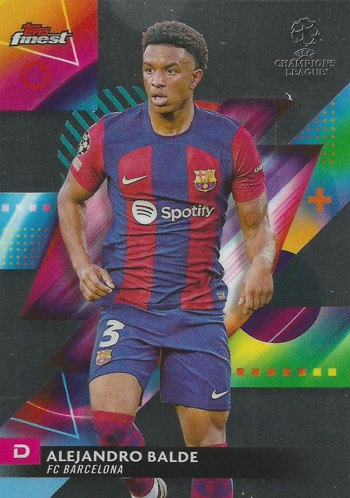 #1 Alejandro Balde - FC Barcelona - 2023-24 Finest UEFA Club Competitions Soccer