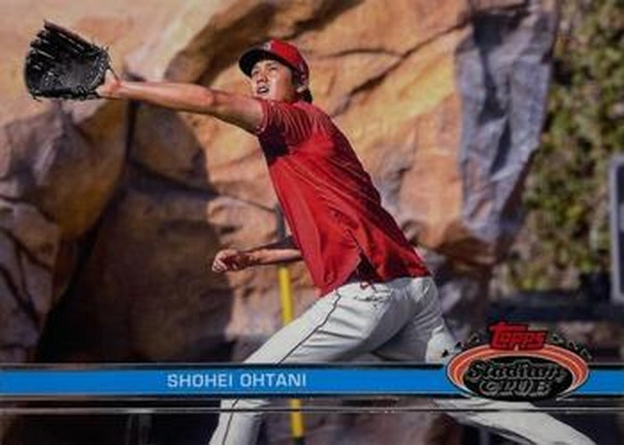 #1c Shohei Ohtani - Los Angeles Angels - 2022 Stadium Club Baseball