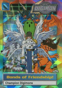 #1of32 Bonds of Friendship! - 2000 Upper Deck Digimon Series 2 - Silver Foil