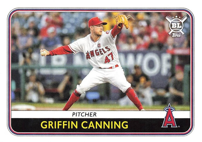 #20 Griffin Canning - Los Angeles Angels - 2020 Topps Big League Baseball