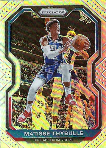 #200 Matisse Thybulle - Philadelphia 76ers - 2020-21 Panini Prizm - Silver Prizms Basketball