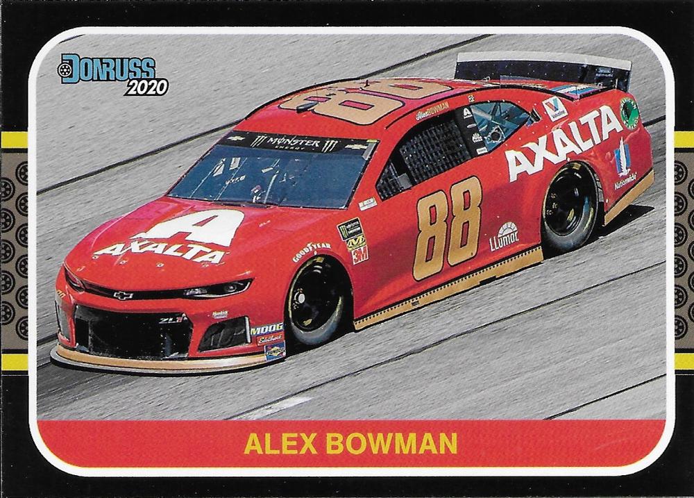 #200 Alex Bowman - Hendrick Motorsports - 2020 Donruss Racing