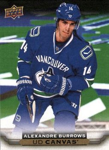 #C200 Alexandre Burrows - Vancouver Canucks - 2015-16 Upper Deck - UD Canvas Hockey