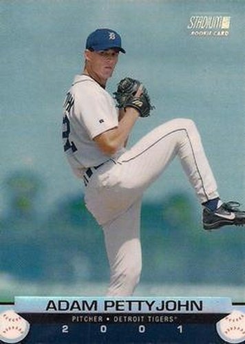 #200 Adam Pettyjohn - Detroit Tigers - 2001 Stadium Club Baseball