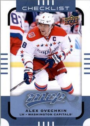 #200 Alex Ovechkin - Washington Capitals - 2015-16 Upper Deck MVP Hockey